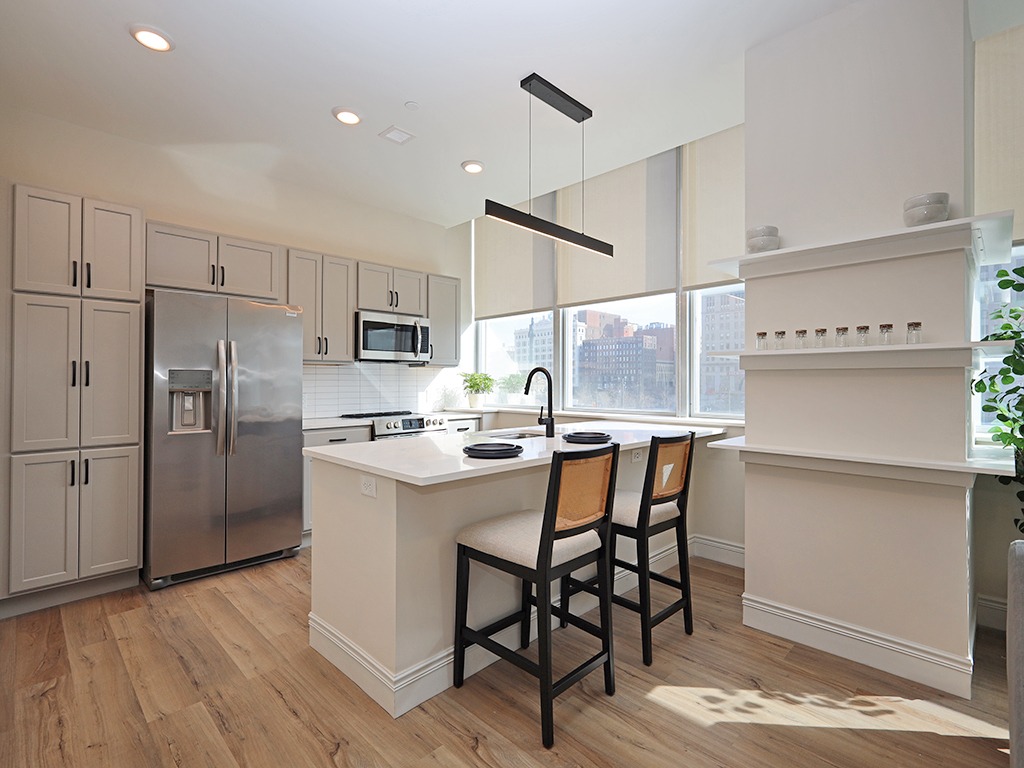 Residences at 55 - Model B1 - Kitchen